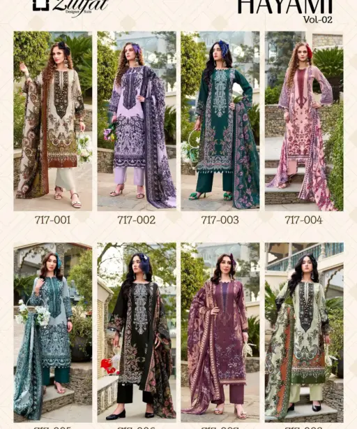 Zulfat Designer Suits Hayami Vol 2