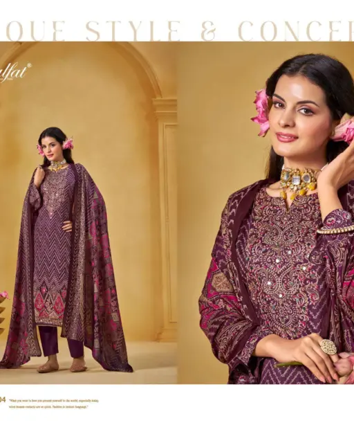 Zulfat Designer Suits S Sajni Vol 9