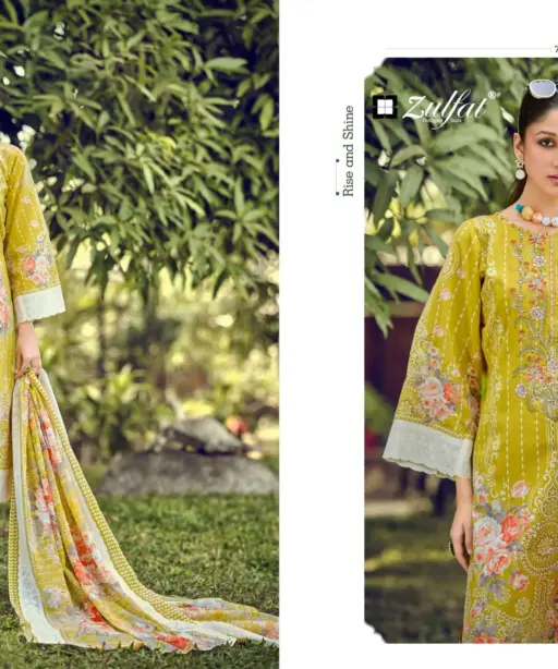 Zulfat Designer Suits Sana Safina Vol 4