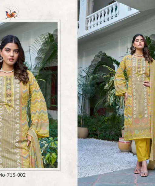 Zulfat Designer Suits Summer Breeze Vol 3