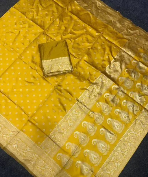 Aab Mosam Vol 1 Soft Silk Jacquard Border Saree Collection