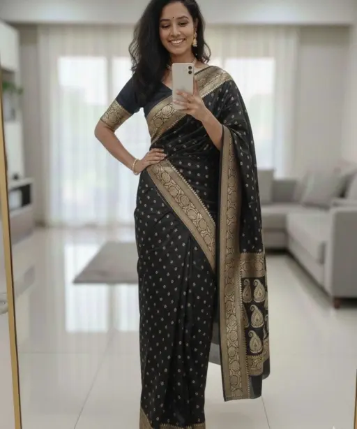 Aab Mosam Vol 1 Soft Silk Jacquard Border Saree Collection