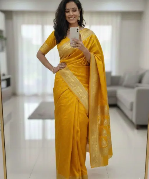 Aab Mosam Vol 1 Soft Silk Jacquard Border Saree Collection