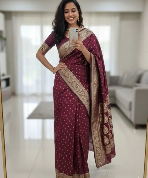 Aab Mosam Vol 1 Soft Silk Jacquard Border Saree Collection