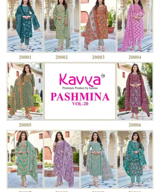 Kavya Pashmina Vol 20