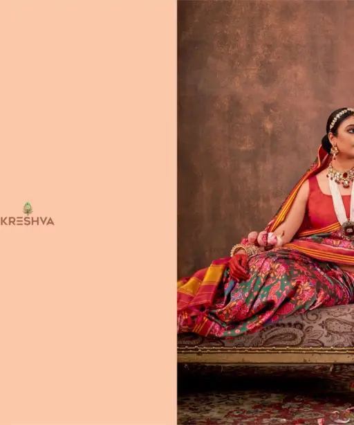 Kreshva Patola Essence Silk with Patola Print Saree Collection