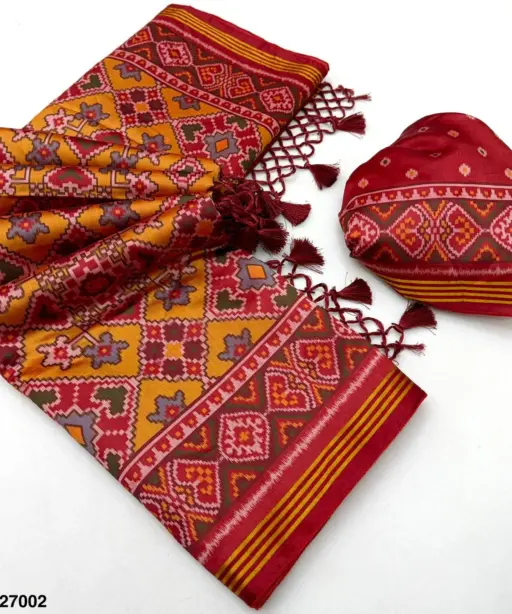 Rajyog Pavitra Patola 327001 to 05 Silk Patola Printed Saree Collection