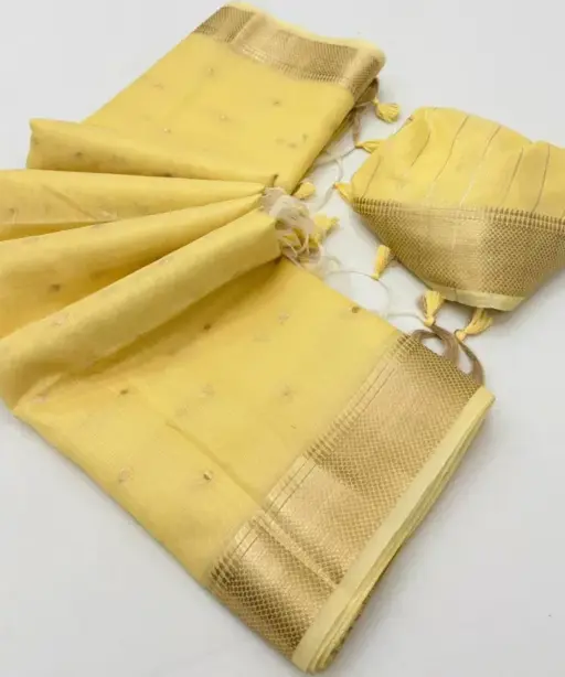 Rajyog Sneha Tissue Silk Zari Worked Fancy Saree Collection