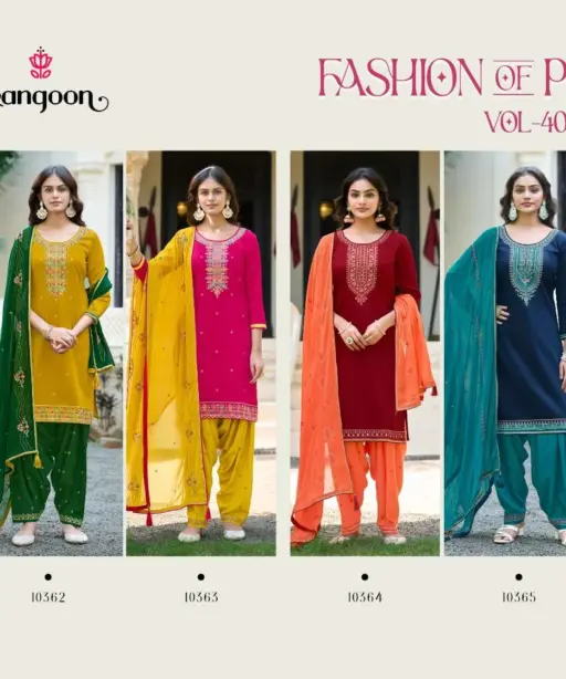 Rangoon Fashion of Patiala Vol 40