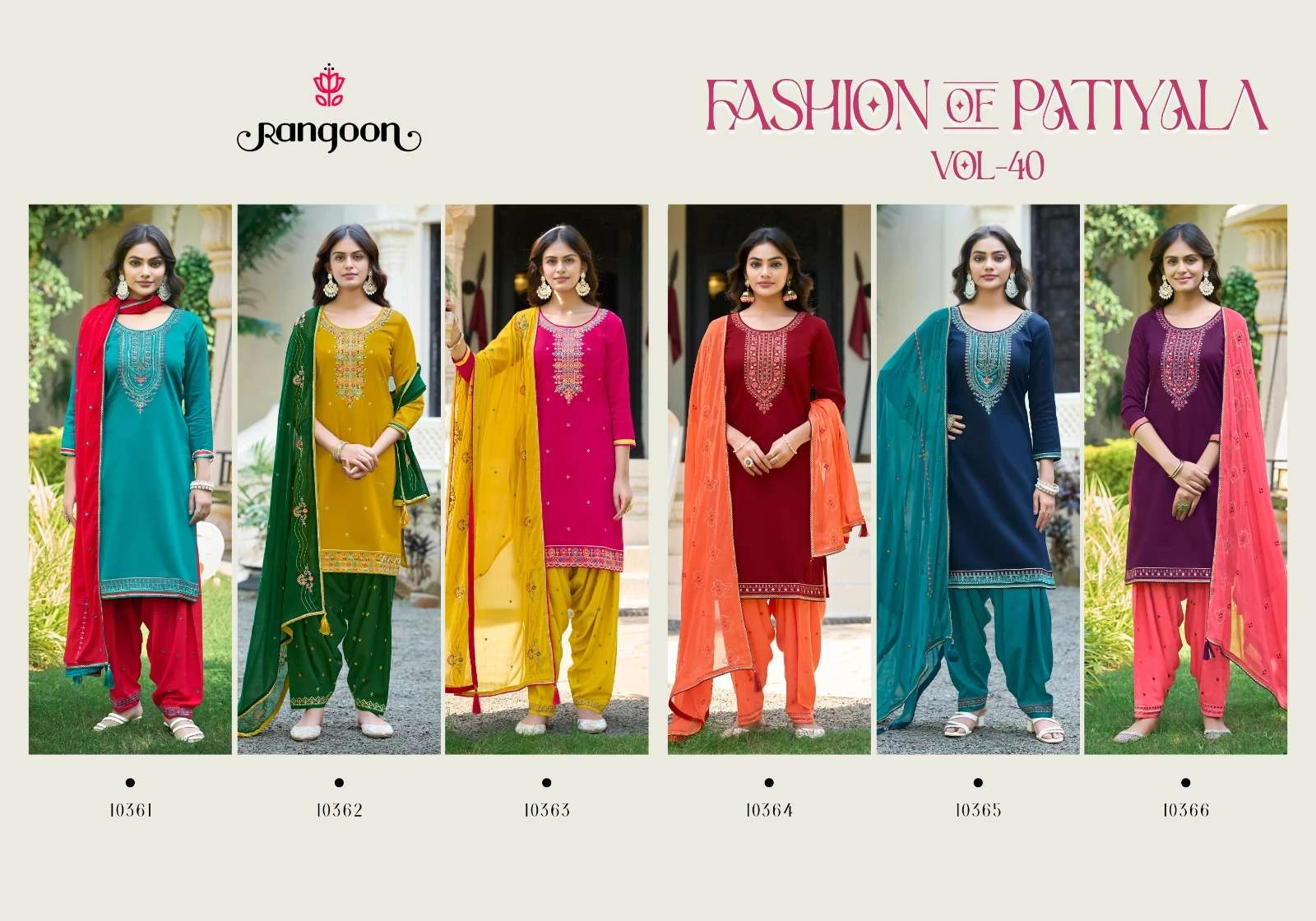 Rangoon Fashion of Patiala Vol 40