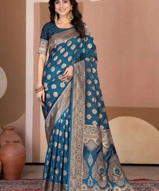 Sf Silk Vol 2 Banarasi Silk Festival Wear Saree Collection