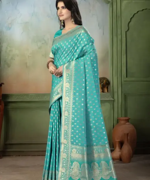 Sf Silk Vol 6 Banarasi Silk Festival Wear Saree Collection