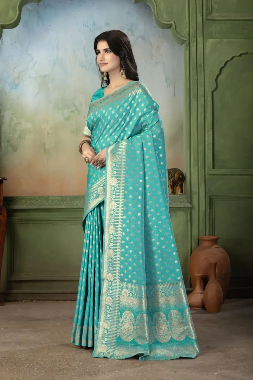 Sf Silk Vol 6 Banarasi Silk Festival Wear Saree Collection