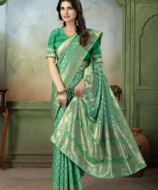 Sf Silk Vol 6 Banarasi Silk Festival Wear Saree Collection