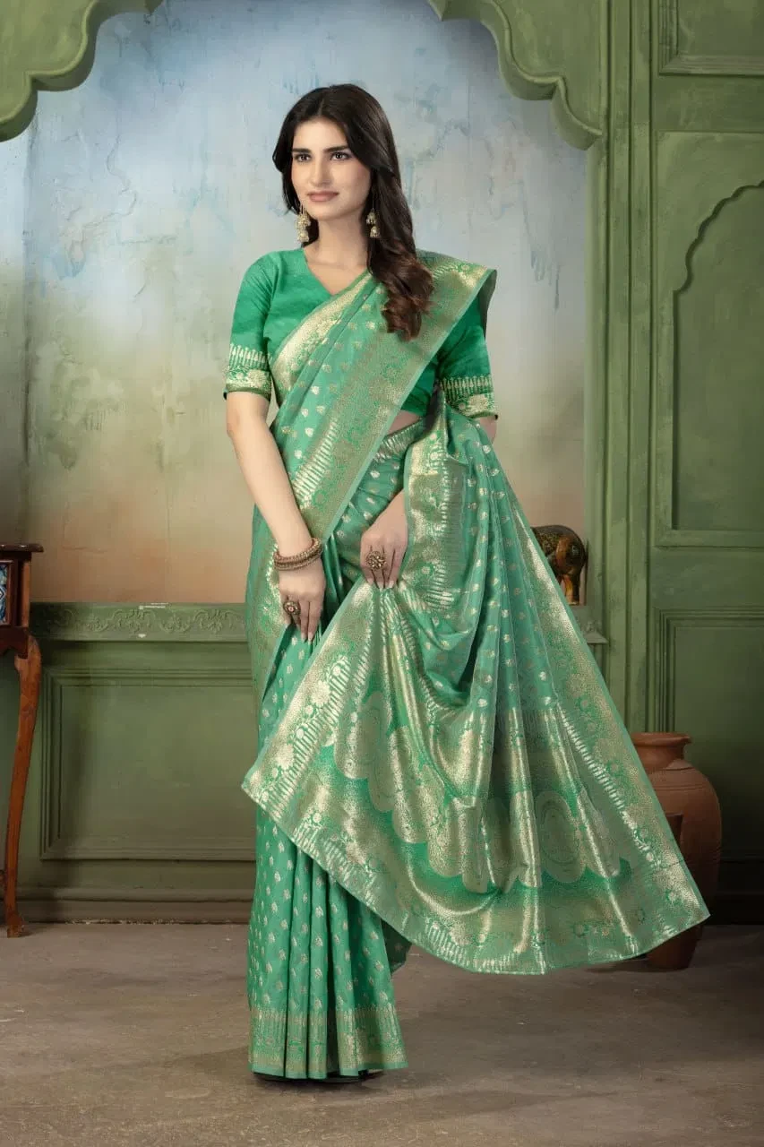 Sf Silk Vol 6 Banarasi Silk Festival Wear Saree Collection