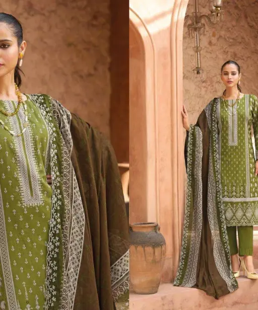 Shree Fab Bin Saeed Lawn Collection Vol 26