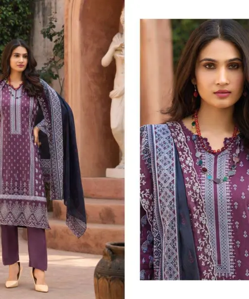 Shree Fab Bin Saeed Lawn Collection Vol 26