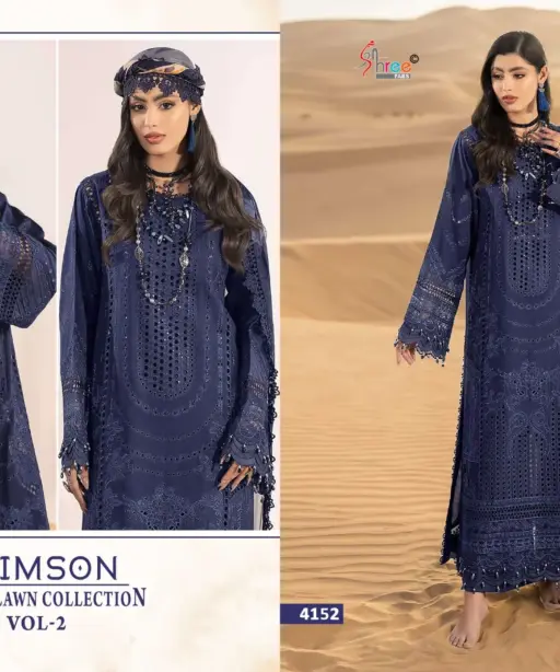 Shree Fab Crimson Luxury Lawn Collection Vol 2