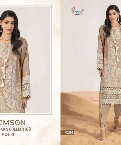 Shree Fab Crimson Luxury Lawn Collection Vol 2