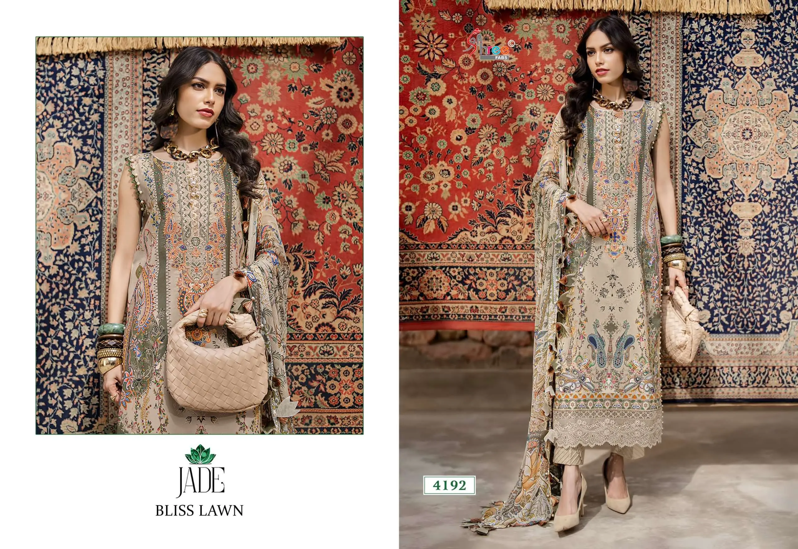 Shree Fab Jade Bliss Lawn Collection