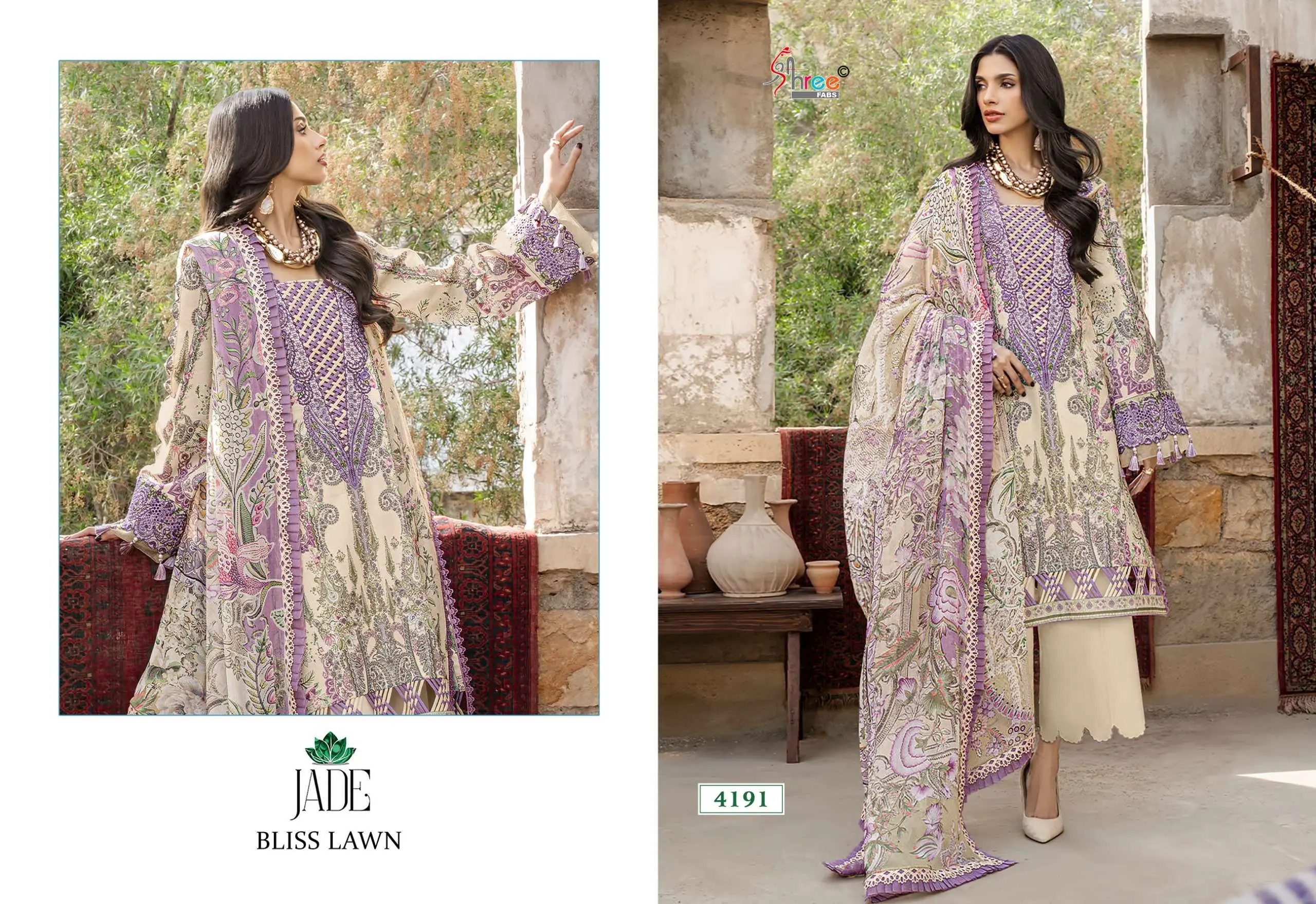 Shree Fab Jade Bliss Lawn Collection