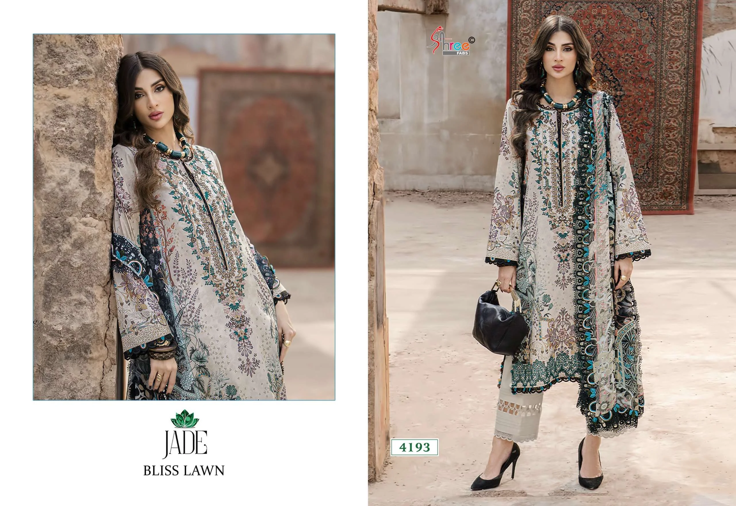 Shree Fab Jade Bliss Lawn Collection