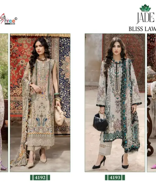 Shree Fab Jade Bliss Lawn Collection