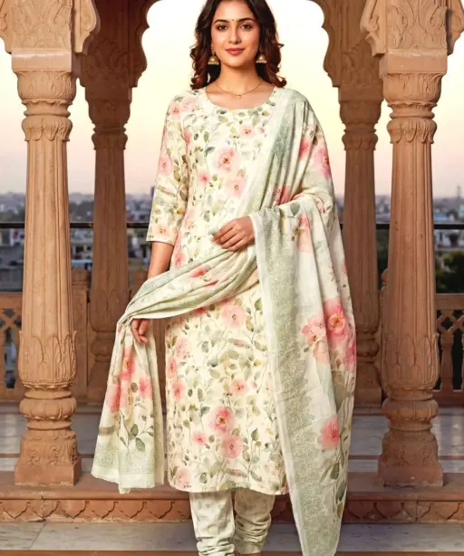 Vishwam Fabric Cherry Blossom