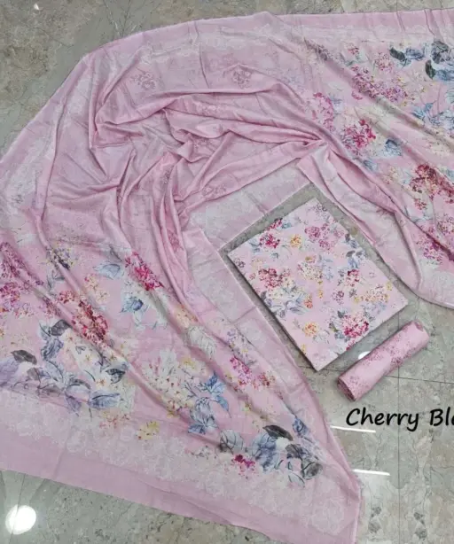 Vishwam Fabric Cherry Blossom