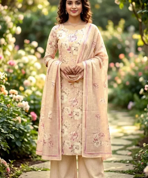 Vishwam Fabric Cherry Blossom