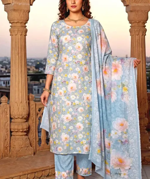 Vishwam Fabric Cherry Blossom