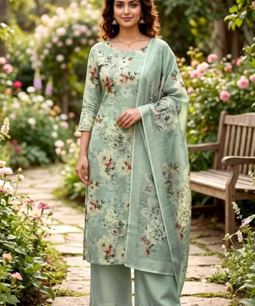 Vishwam Fabric Cherry Blossom