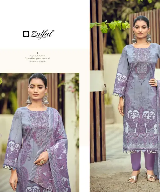 Zulfat Designer Suits Firdaus Vol 2