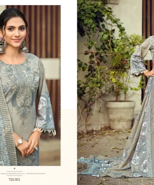 Zulfat Designer Suits Firdaus Vol 2